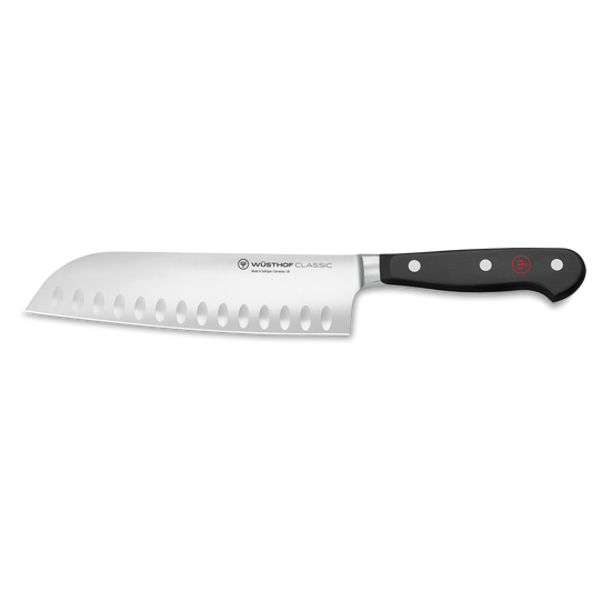 Santoku con lama concava Classic 17 cm | 7 pollici