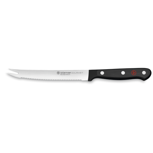 Gourmet Tomatenmes 14 cm | met golfsnede