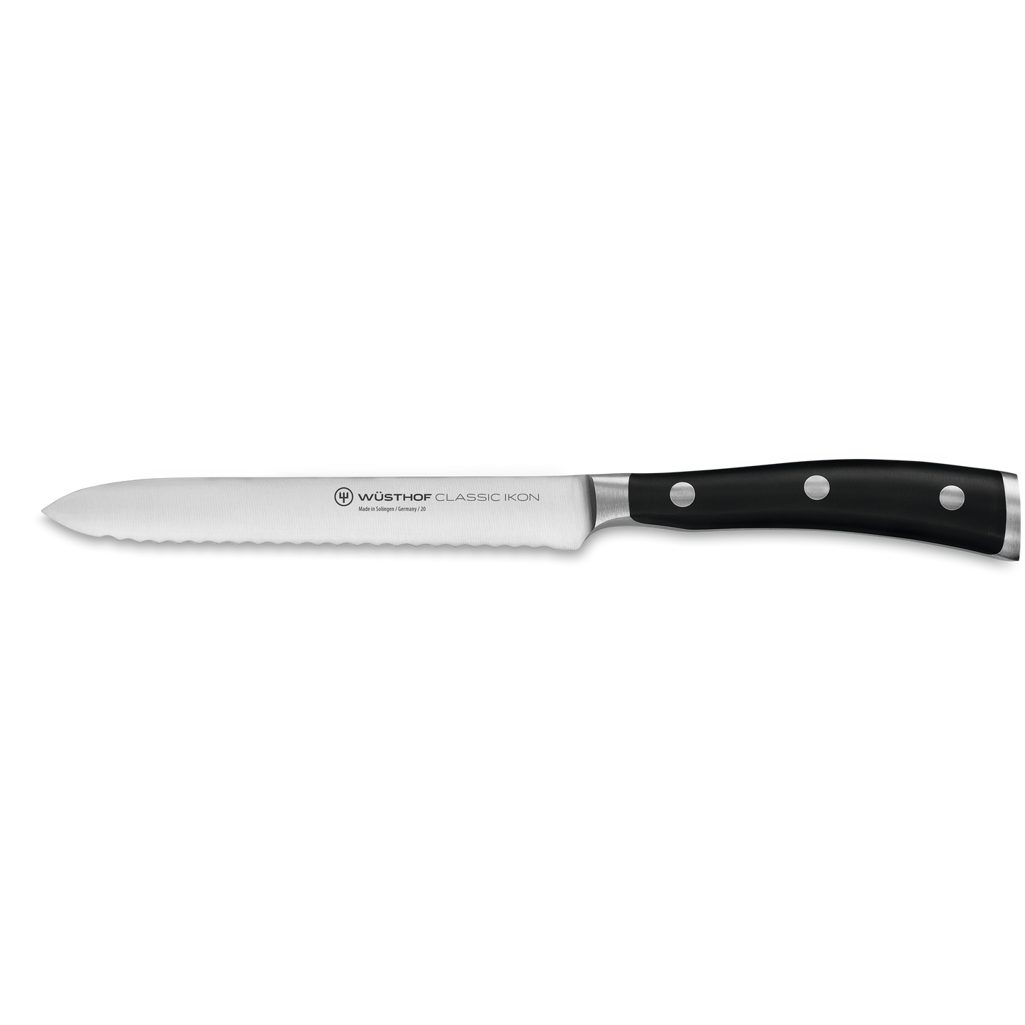 Coltello seghettato multiuso Classic Ikon 14 cm | 5 pollici