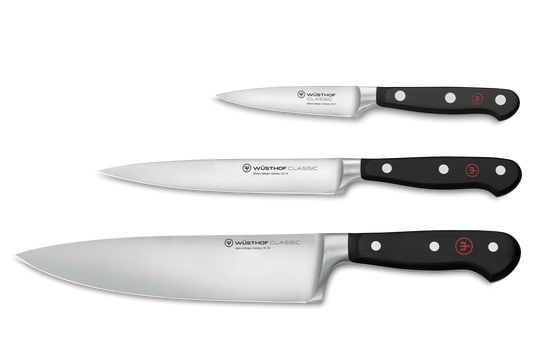 Classic 3-piece Chef's Knife Set