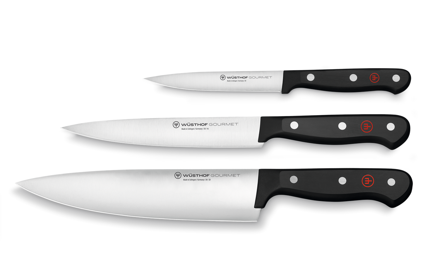 Ensemble de 3 couteaux