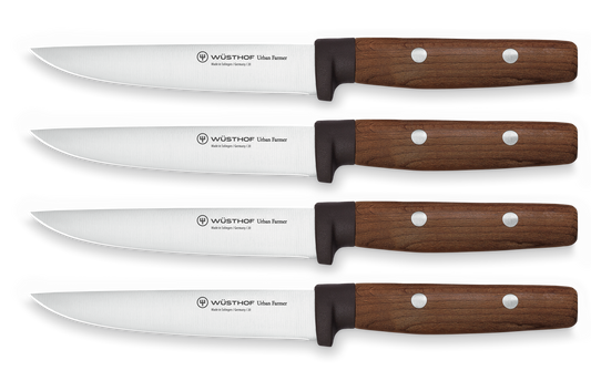 Steakmessersatz mit 4 Messern