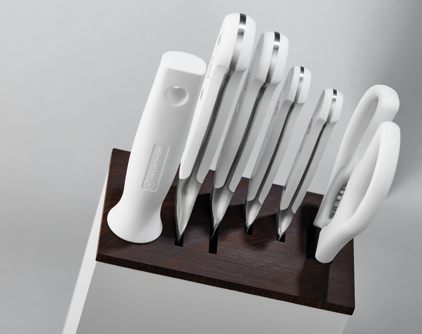 Classic 7-piece Knife Block Set with Santoku